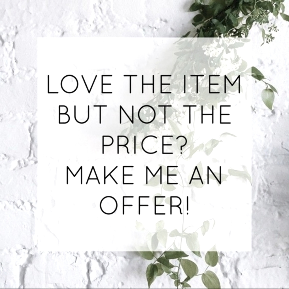 MAKE ME AN OFFER!